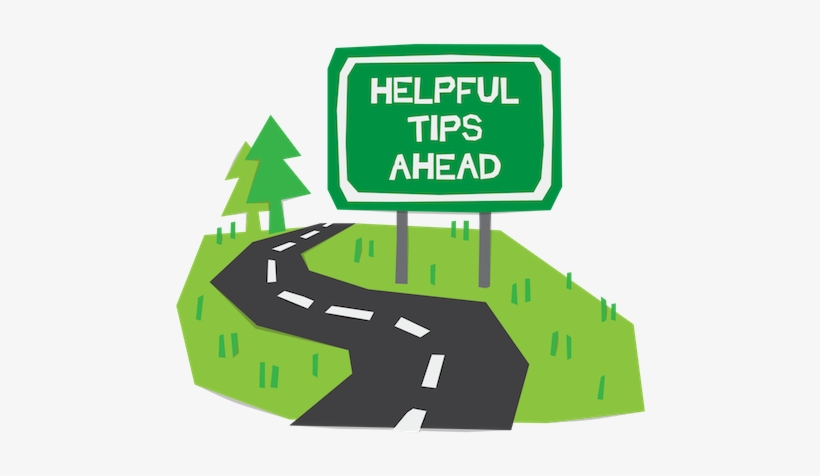 Curvy Country Road Illustration With A Road Sign That - Road, transparent png #4001543