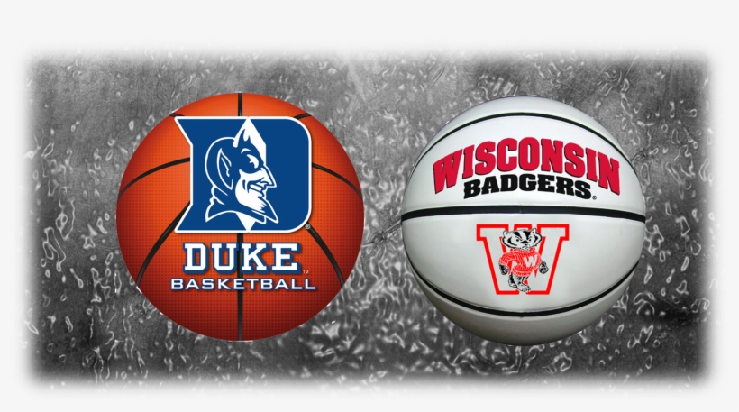 Duke Devils Vs Wisconsin Badgers - Duke Blue Devils Basketball Logo Fatheads, transparent png #4001998