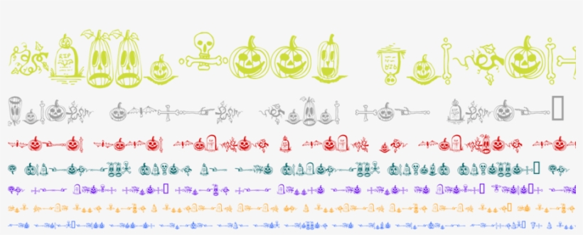 Halloween Borders, transparent png #4002178