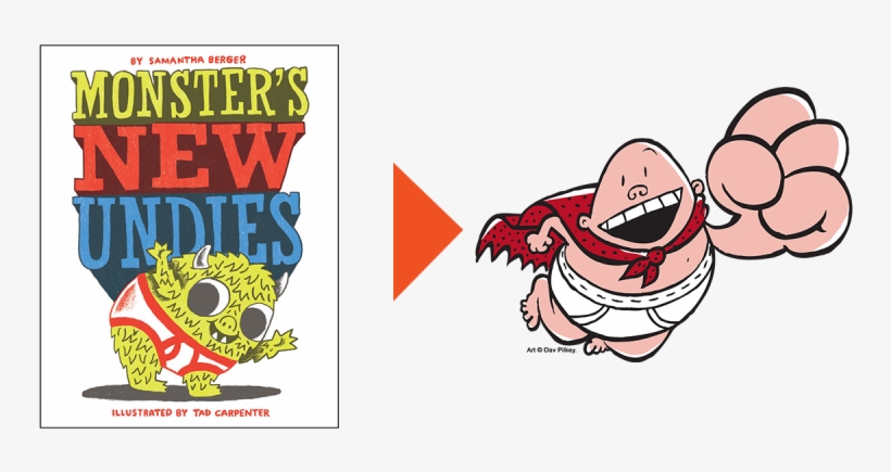 If Picture Book Characters Wore Halloween Costumes - Monster's New Undies [book], transparent png #4002217