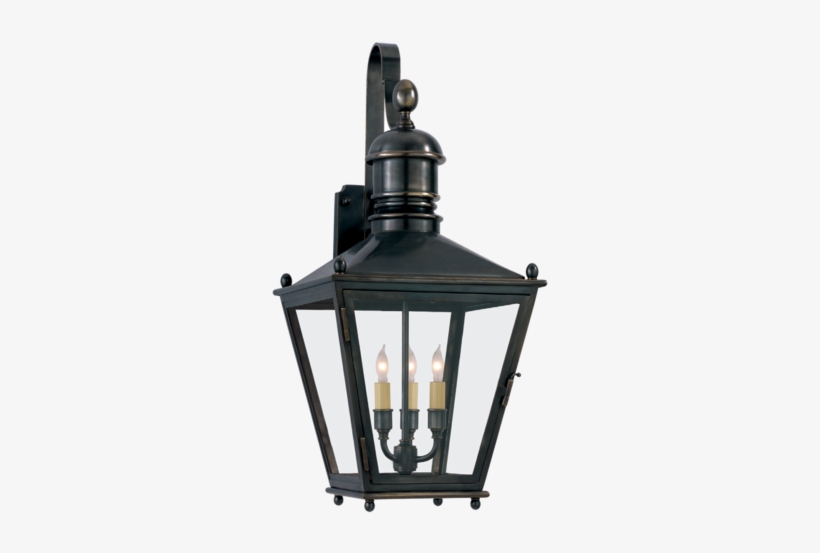 Sussex Medium Bracket Lantern In Bronze Design By E - Visual Comfort Cho2032bz E.f. Chapman Sussex 3 Light, transparent png #4002312