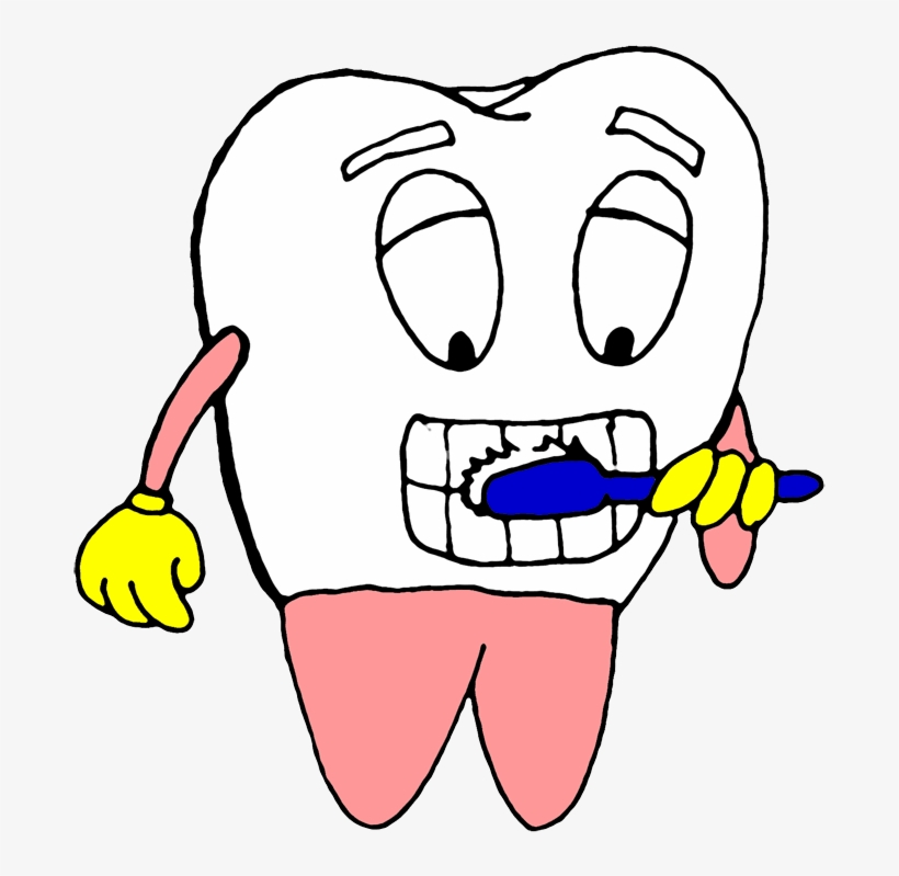 A Perfect World - Brushing Teeth Clipart, transparent png #4002532