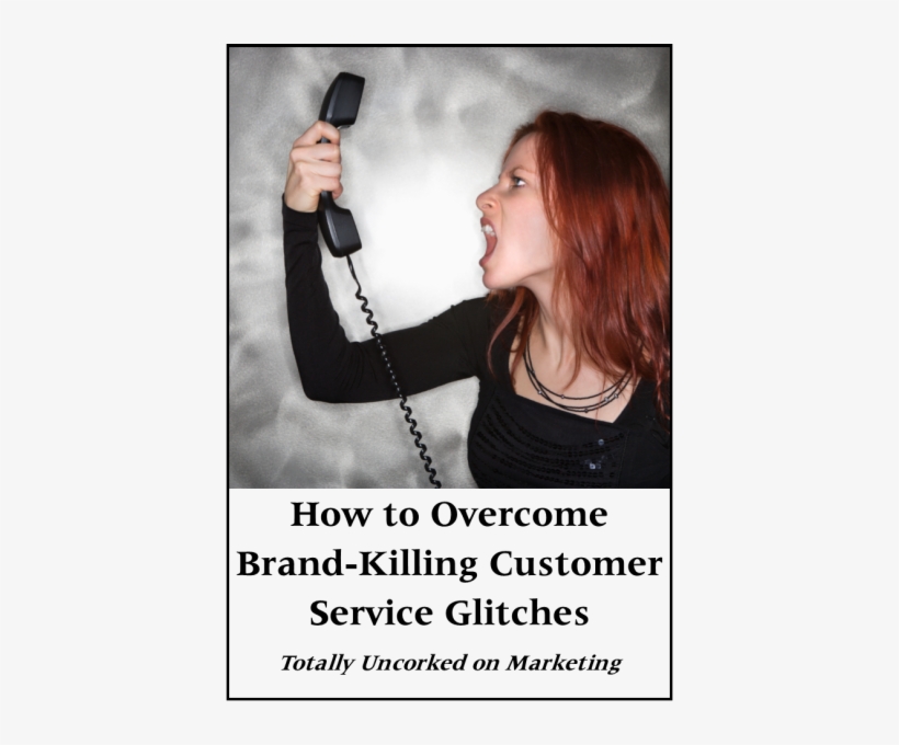 Woman Screaming At Telephone - Photo Caption, transparent png #4002560