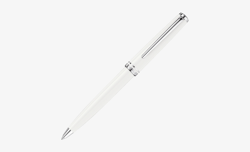 White Pen - Montblanc Pix Ballpoint Pen, transparent png #4002645