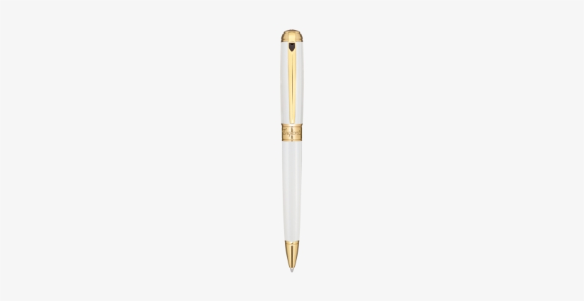 Ball Point Line D Pearly White-yellow Gold - Purly Whites, transparent png #4002917