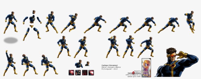 Cyclopsuncanny - Marvel Avengers Alliance Uncanny Cyclops, transparent png #4003074