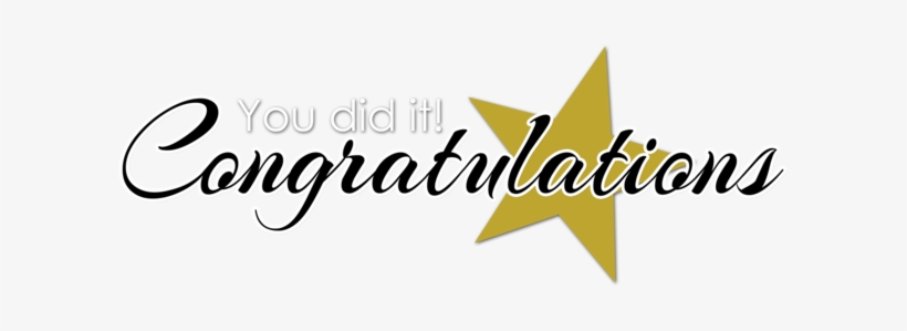 Congratulations Png, transparent png #4003428