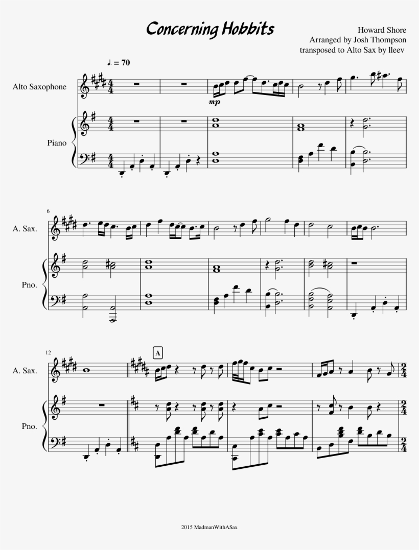 concerning hobbits piano midi torrent
