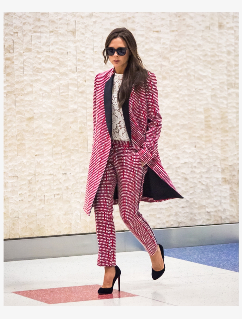 Victoria Beckham - Victoria Beckham Airport Look, transparent png #4003534