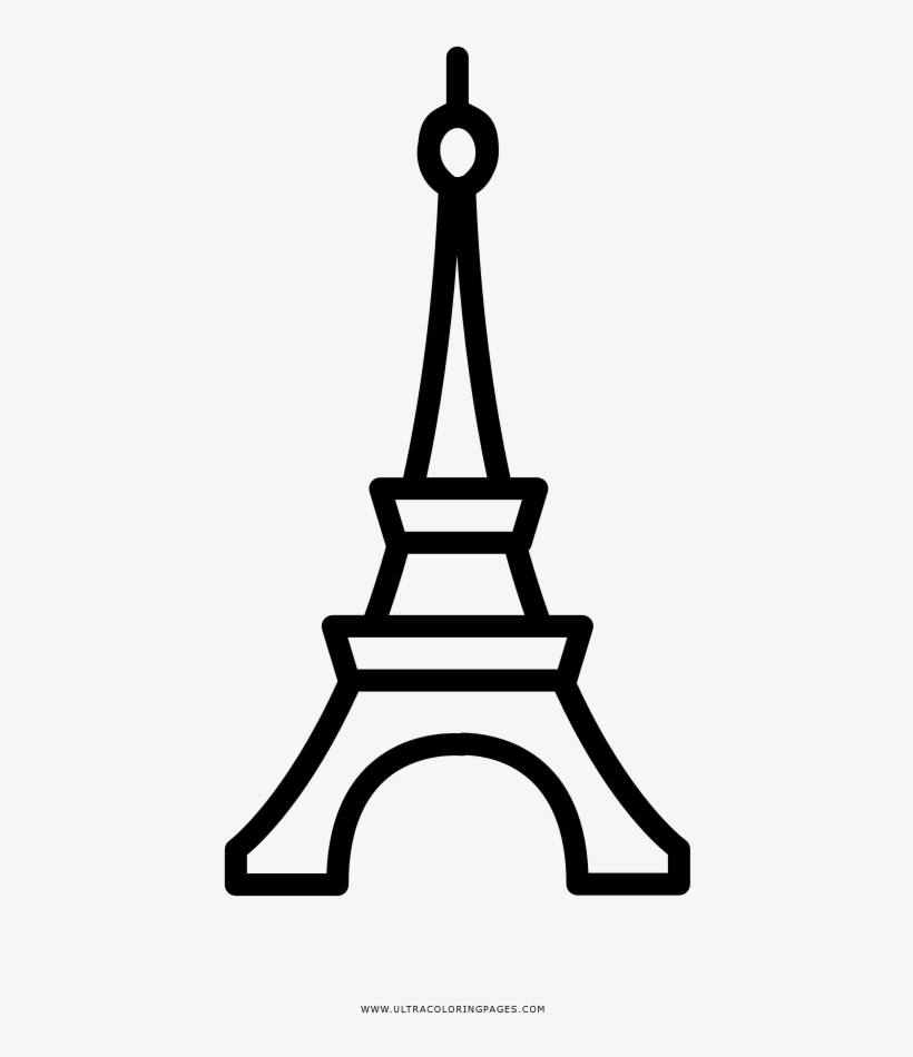 Dibujos Torre Eiffel De Paris Sketch Coloring Page - Eiffel Tower - Free  Transparent PNG Download - PNGkey