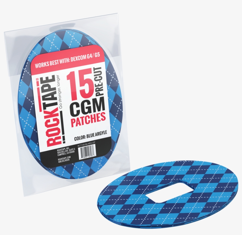 Shop Cgm Patches - Rocktape - 2'' X 105' Roll - Beige, transparent png #4004568