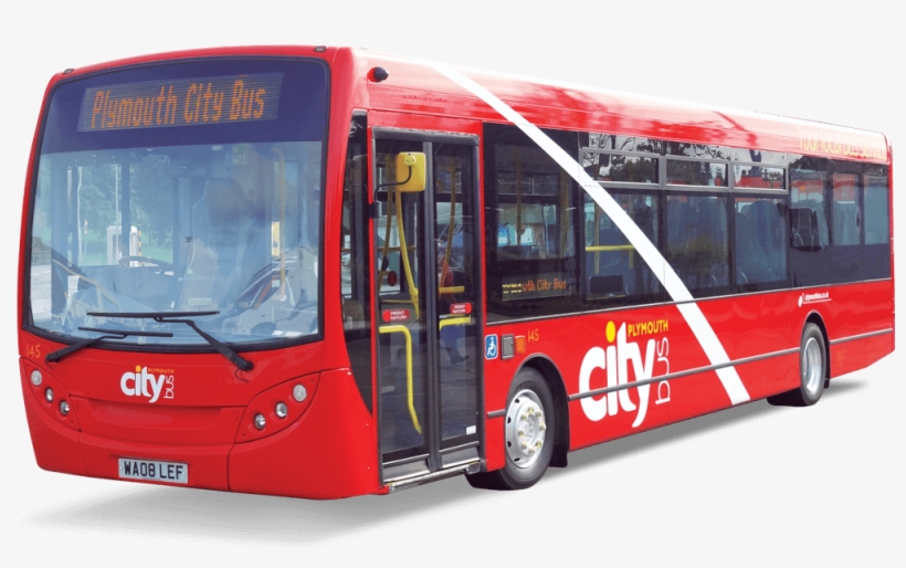 A Plymouth Citybus Bus - Airport Bus, transparent png #4004793