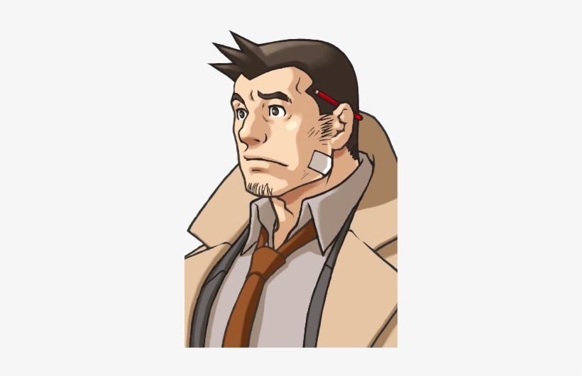 Young Gumshoe Portrait - Dick Gumshoe, transparent png #4004796