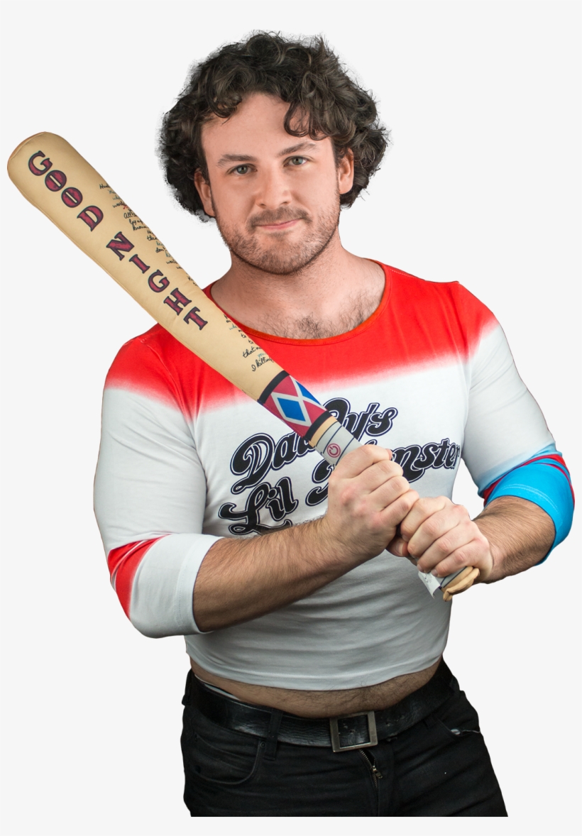 Harley Quinn Swat Good Night Bat With Sound - Harley Quinn Baseball Bat Good Night, transparent png #4004916