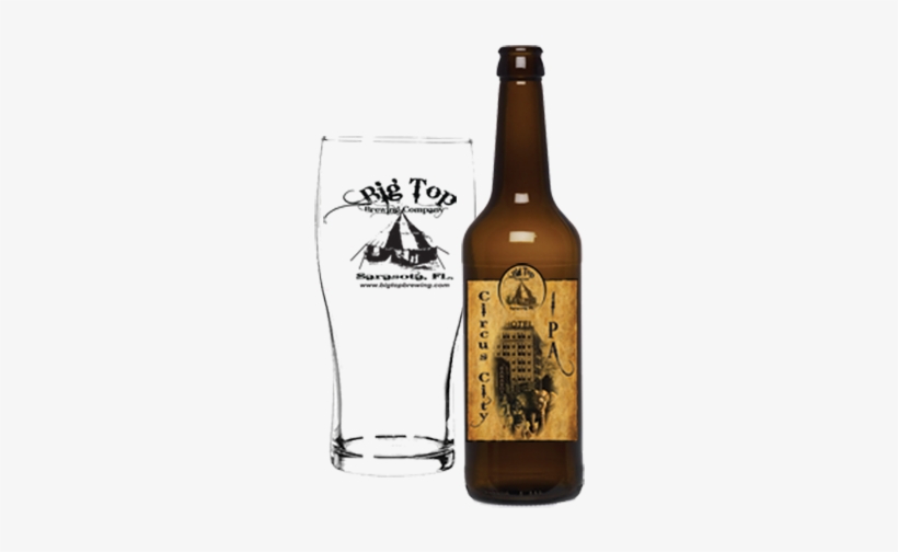 Circus City Beer - Man Utd Crest Pint Glass, transparent png #4005410