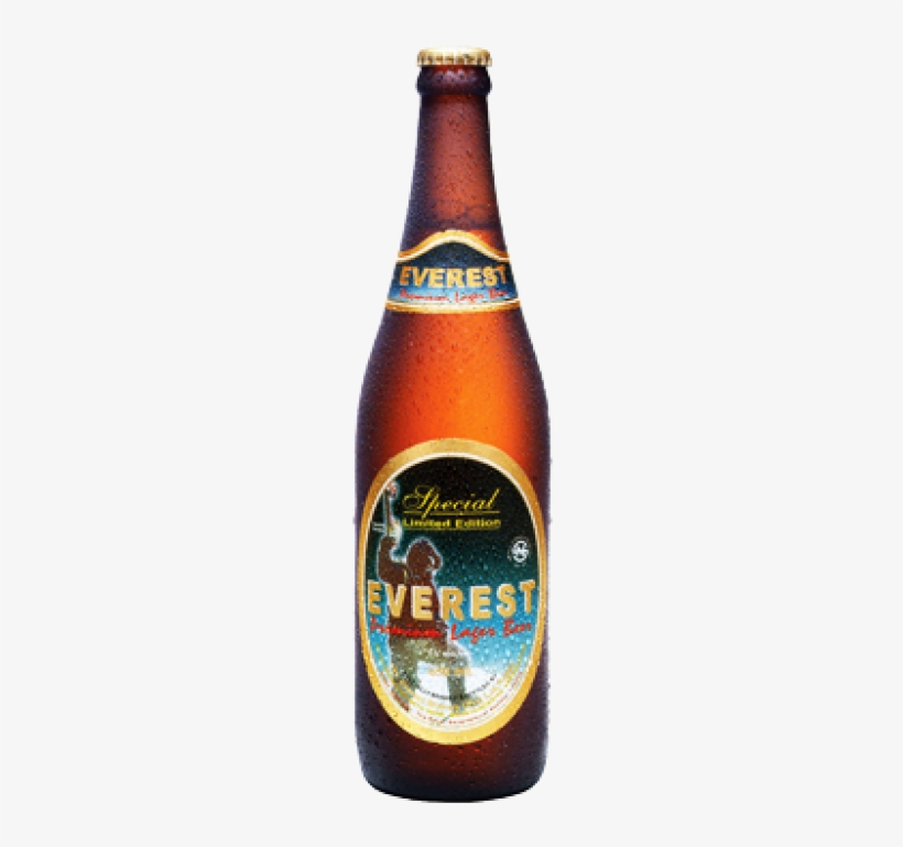 Everest Beer Bottle 650ml - Everest Beer Png, transparent png #4005443