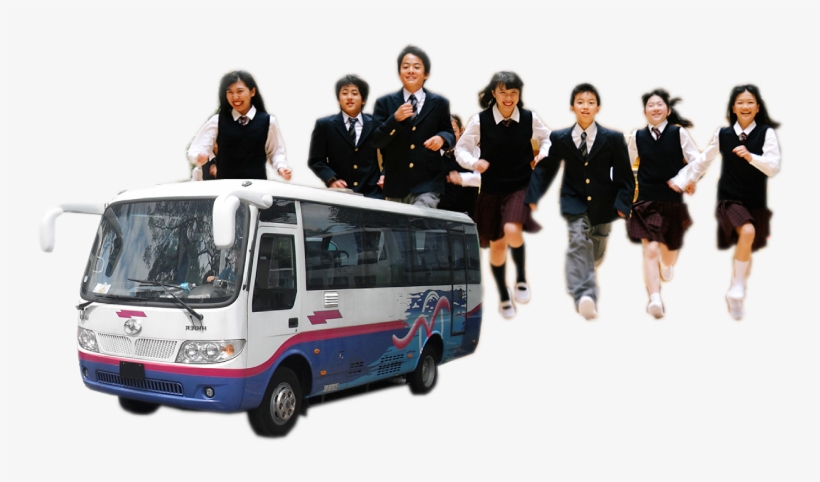 With Seating For Up To 60 Students Per Bus, Our City - Minibus, transparent png #4005536