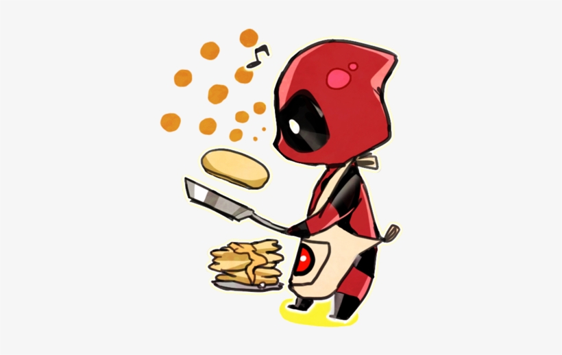 Gallery For > Deadpool And Spiderman Chibi - Deadpool Chibi Tacos, transparent png #4005743