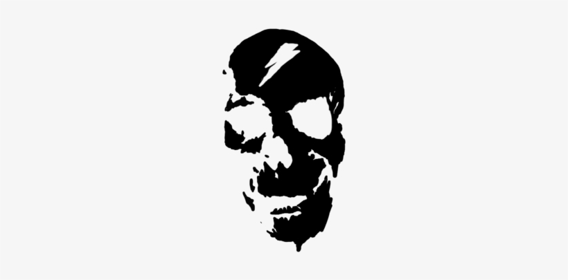 Lightning Skull Tee - Skull With Lightning, transparent png #4005821