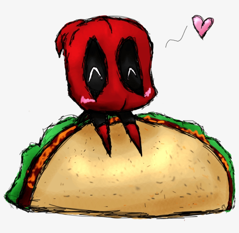 Taco Deadpool, transparent png #4005892