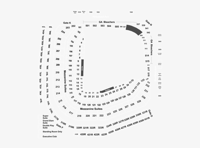 Cincinnati Reds Tickets At Wrigley Field On 05/24/2019 - Wrigley Field, transparent png #4006141