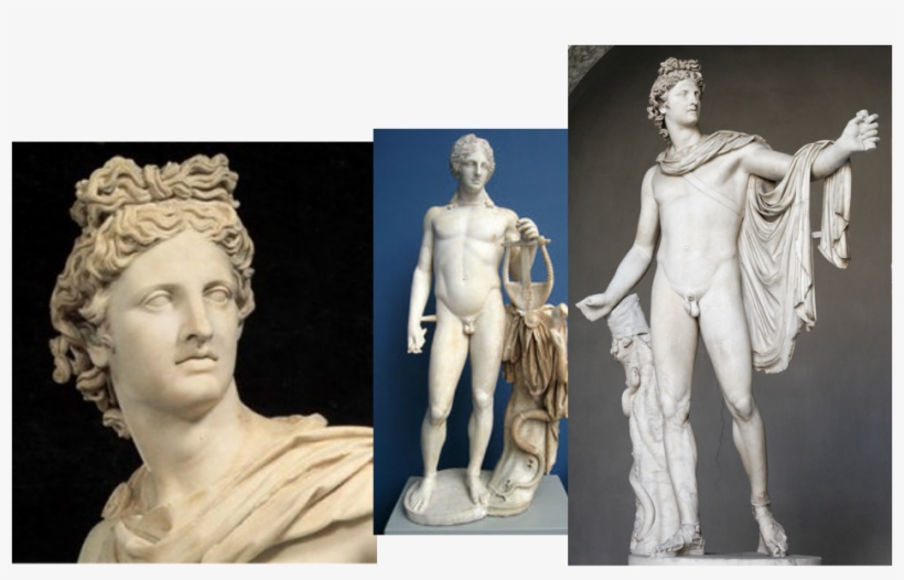 Apollo Belvedere Statue, transparent png #4006163