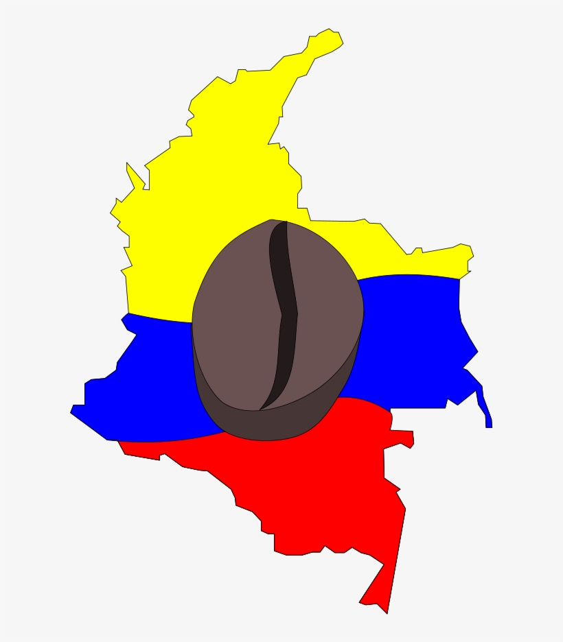 Clipart Png Related To Man Wearing Dressy Suit Tie - Colombia Flag Map, transparent png #4006214