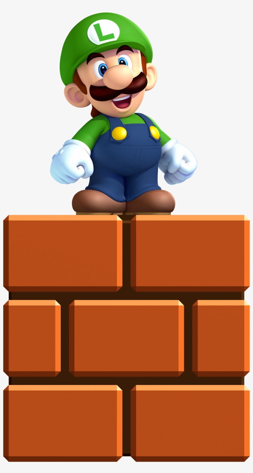 Luigi Clipart Mini - Luigi Mario Bros, transparent png #4006665