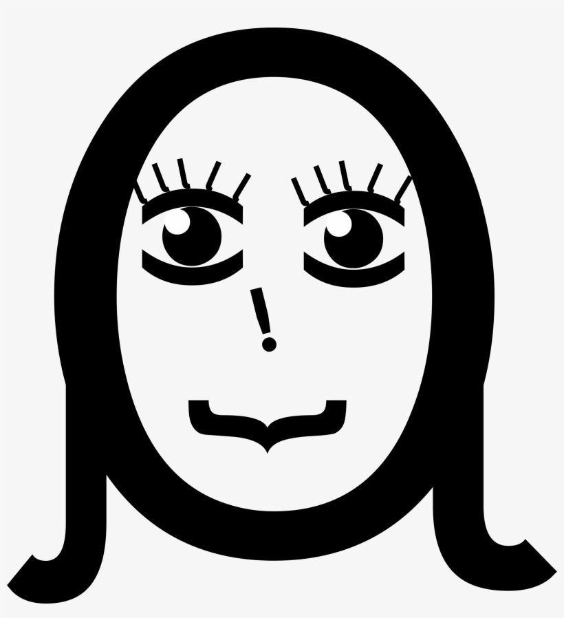 This Free Icons Png Design Of Typographic Face, transparent png #4006816