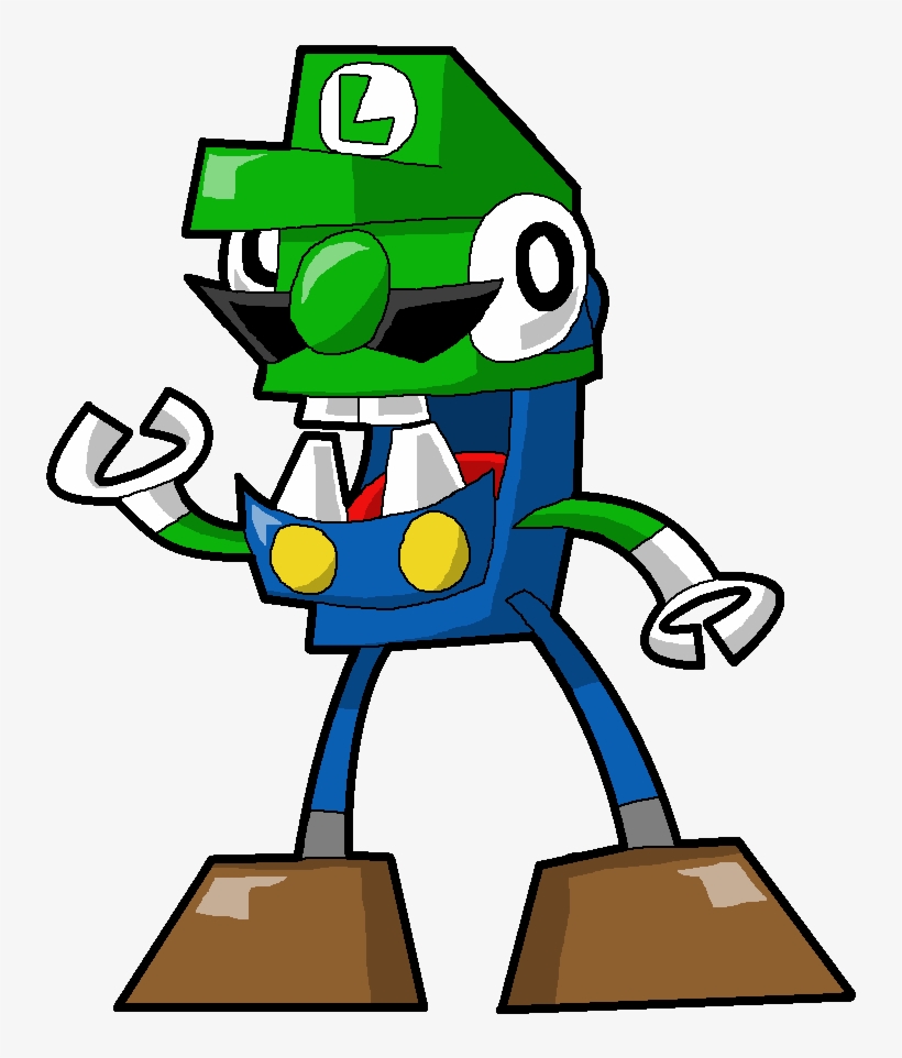Cartoon Luigi, transparent png #4006976