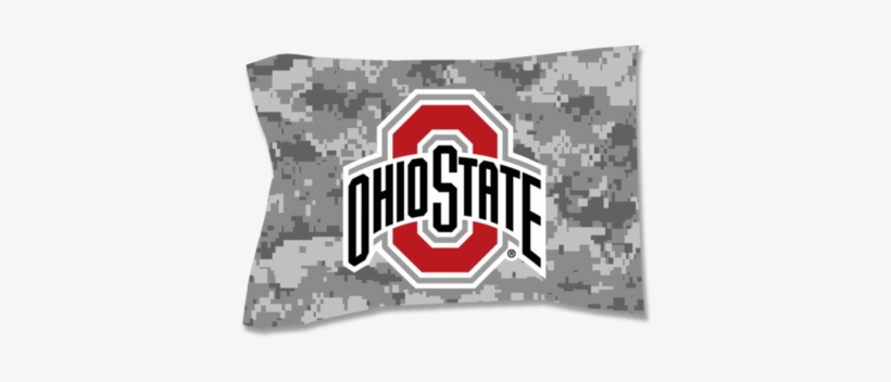 Ohio State Buckeye Camo Pillow Sham, Standard - Ohio State Buckeyes, transparent png #4007428