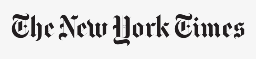 New York Times - New York Times Script, transparent png #4007541