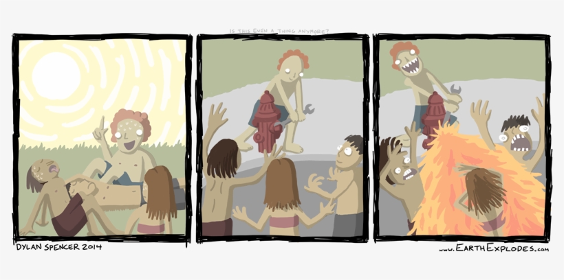 And Then The Earth Explodes - Cartoon, transparent png #4008420