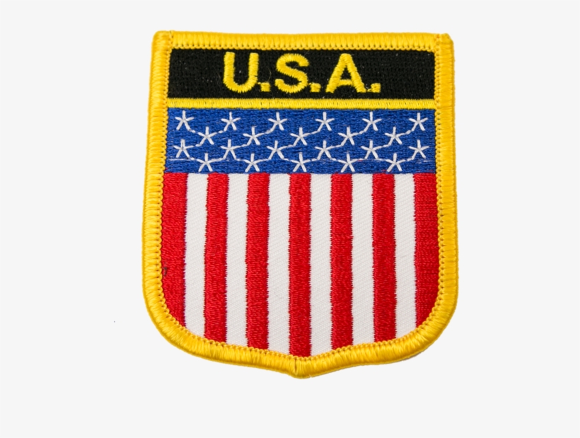 1138 Usa Flag Patch - Usa Flag Shield Patch, transparent png #4008808