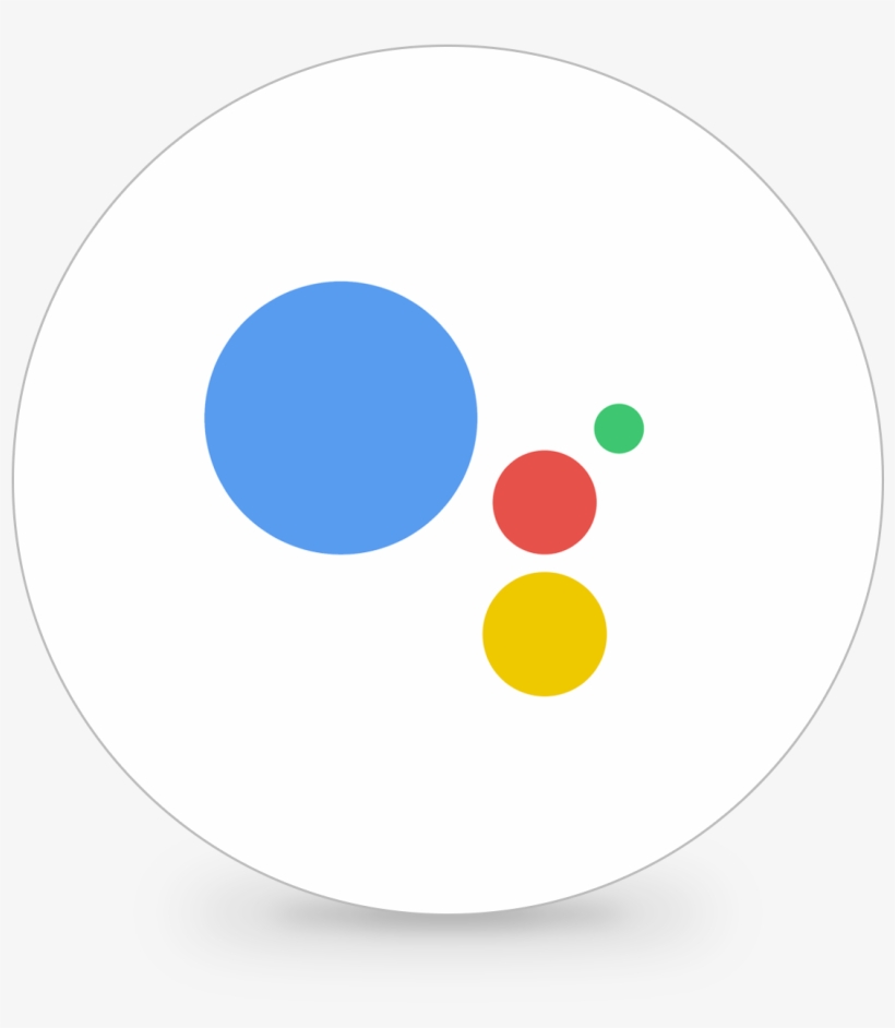 Google Assistant Logo Circle, transparent png #4008849