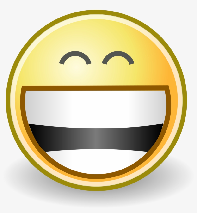 Facial Expression Clipart Smiley Emoticon Grin Face - Grin Smiley, transparent png #4009135