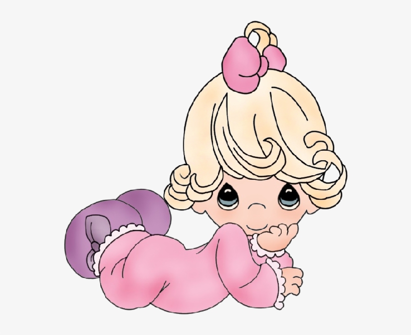 Baby Girl Baby Shower Animal Clip Art Baby Shower Invitations - Baby Girl Clipart, transparent png #4009684