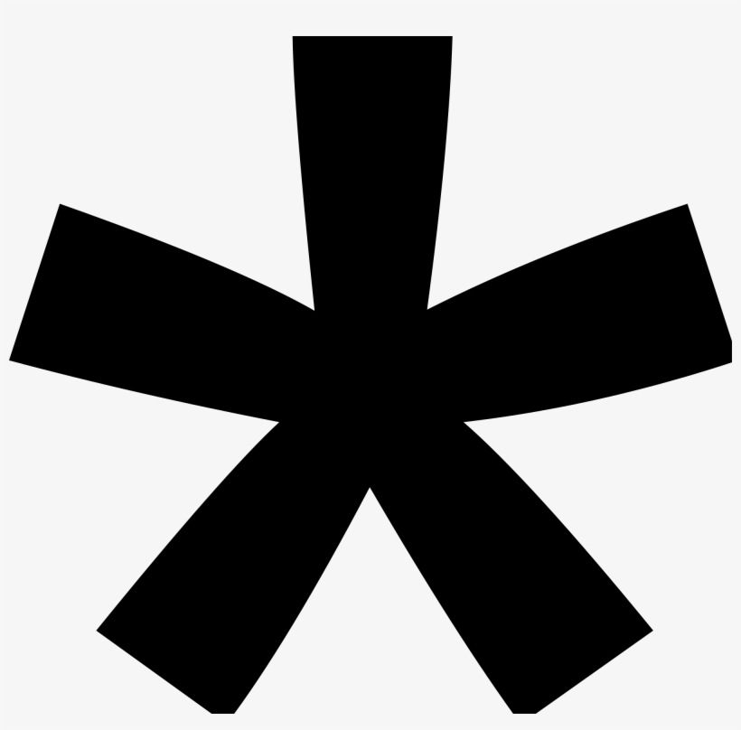 Open - Asterisk Svg, transparent png #4009986