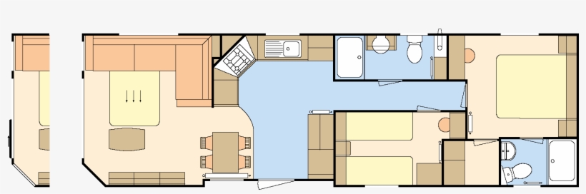 2019 Mayfair 38 X 12 2 Bed - Cartoon, transparent png #4010046