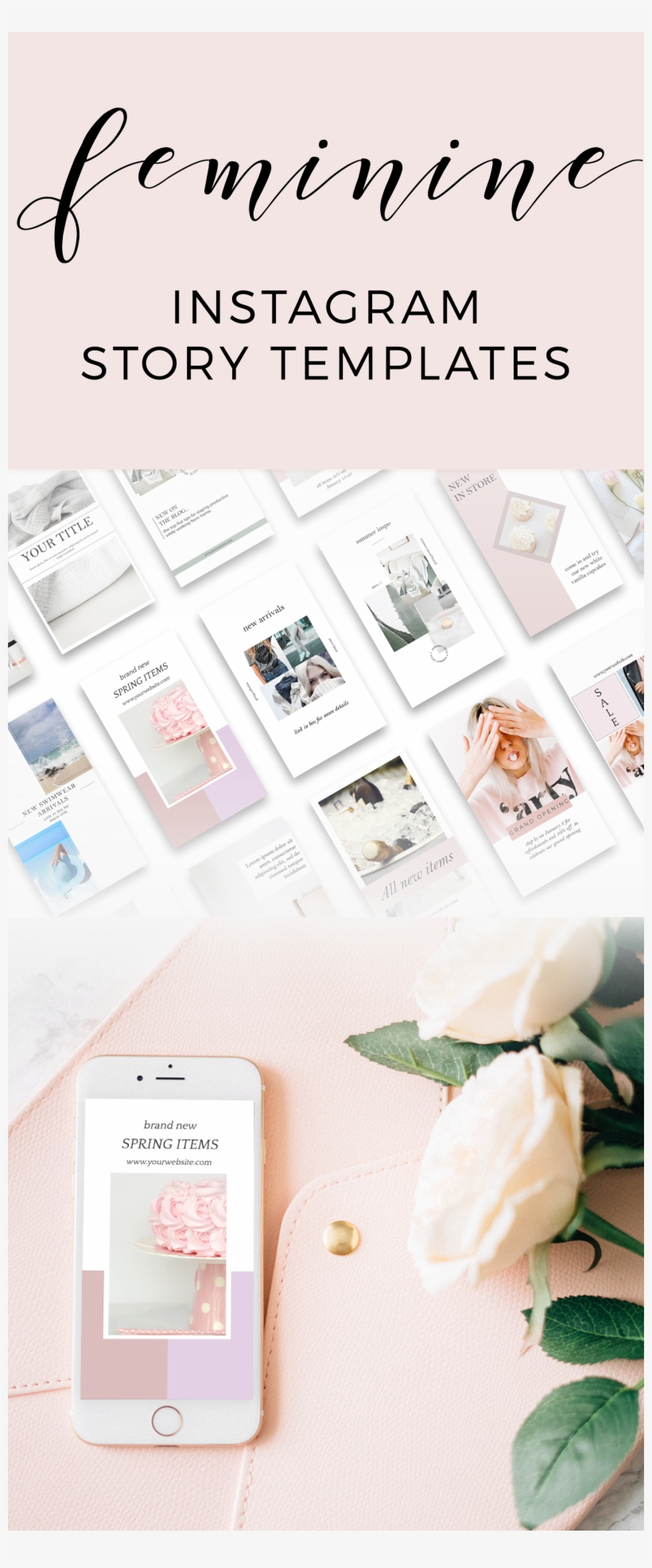 Brand Your Instagram With These Beautiful And Customizable - Marketing, transparent png #4010089