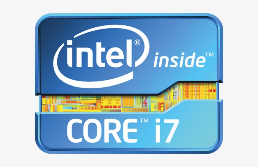 Intel Core I5 Inside Sticker, transparent png #4010345