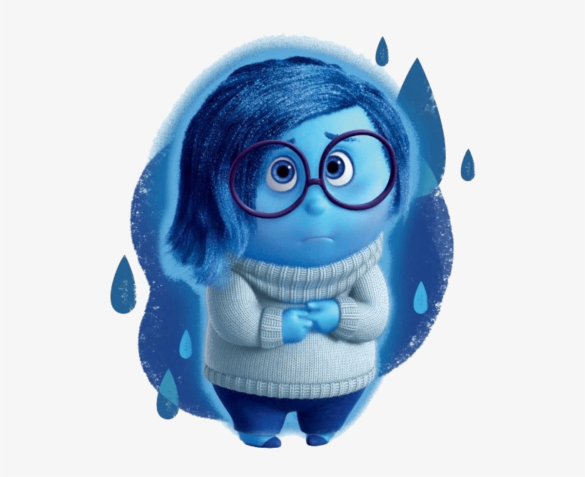 Sadnessrain Resize 532 Joy Insideout Sadness Inside - Sadness Inside Out Quotes, transparent png #4010437