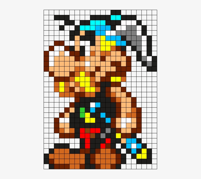 Asterix Perler Bead Pattern / Bead Sprite - Asterix Perler, transparent png #4010700