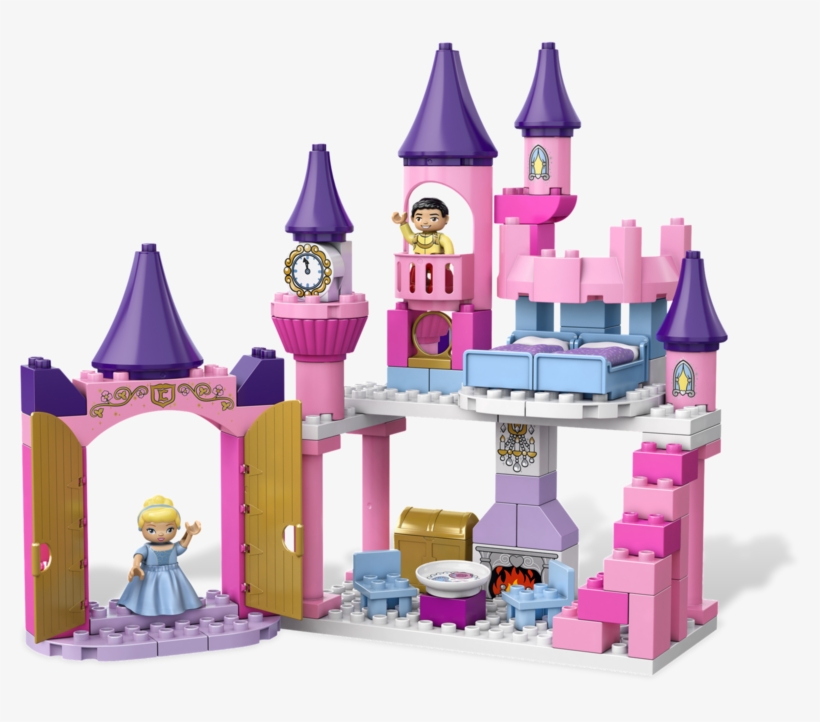 Lego Duplo Disney Princess Cinderella's Castle - Lego Duplo Cinderella Castle, transparent png #4010895