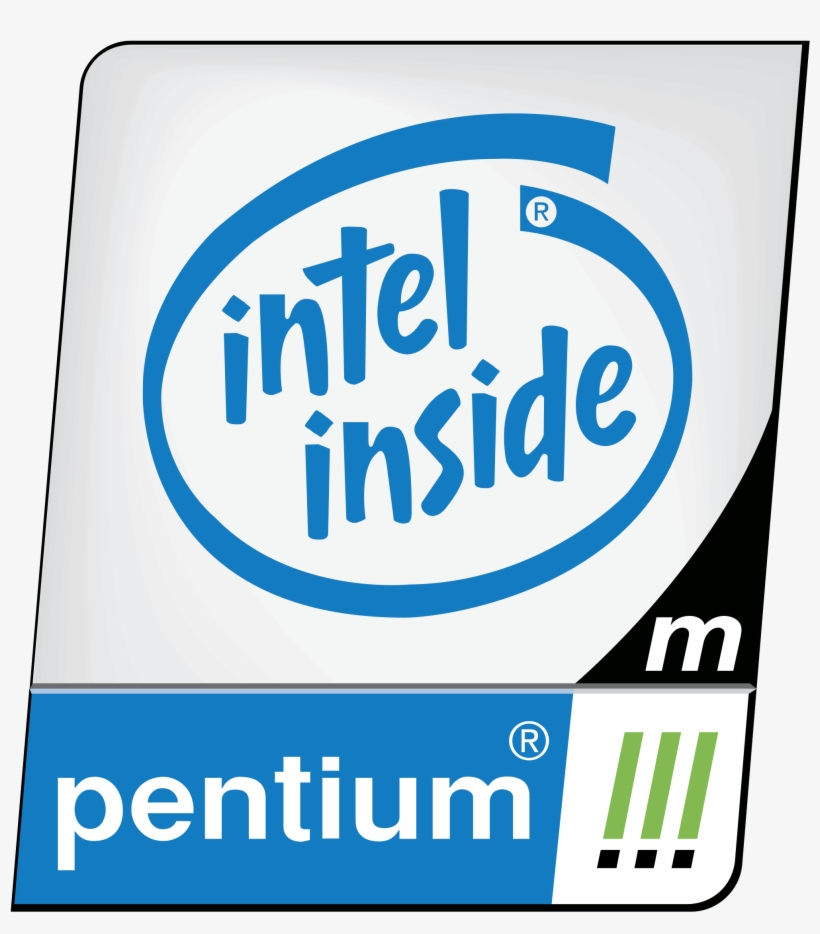 Pentium Iii Processor M Logo Png Transparent - Intel Pentium 3 M Logo, transparent png #4010968