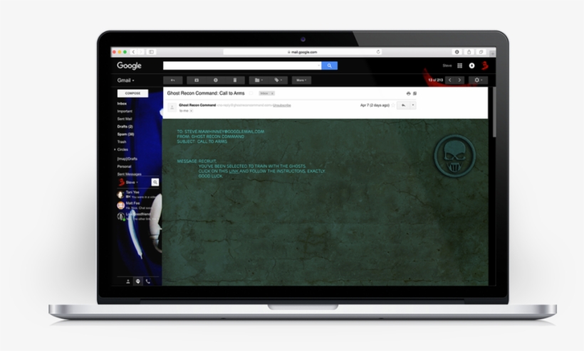 The Chosen Recruits Are Contacted Via Personal Email - Led-backlit Lcd Display, transparent png #4010996