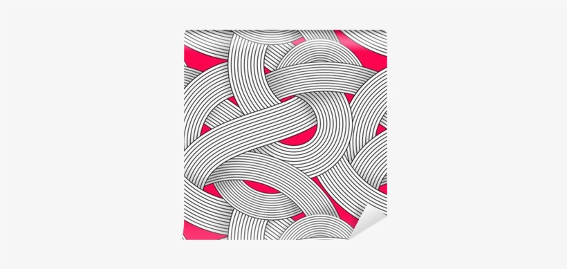 Striped Wave Abstract Background - Placemat, transparent png #4011128