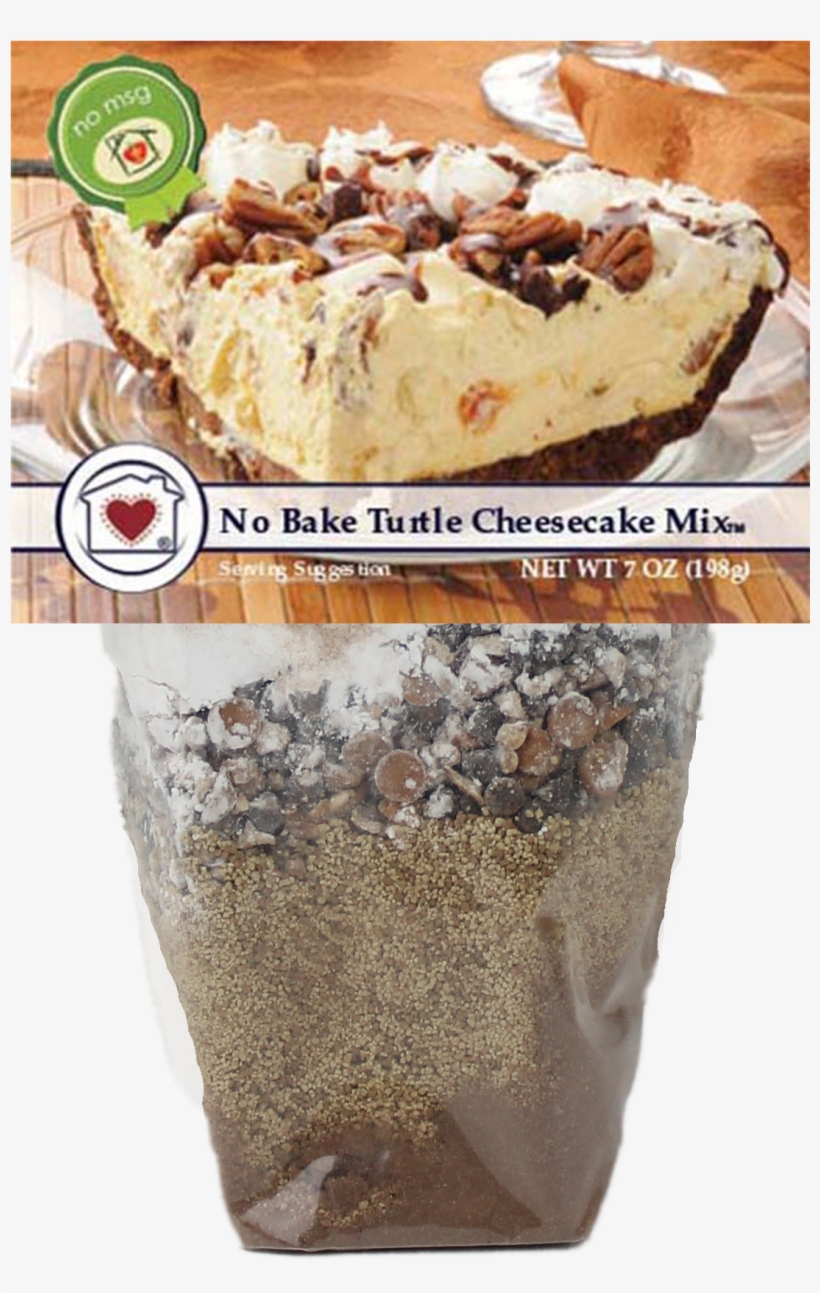 No-bake Turtle Cheesecake Mix - Photography, transparent png #4011445