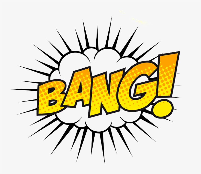 Bang Explosão Explosion @lucianoballack - Bang Png, transparent png #4011515