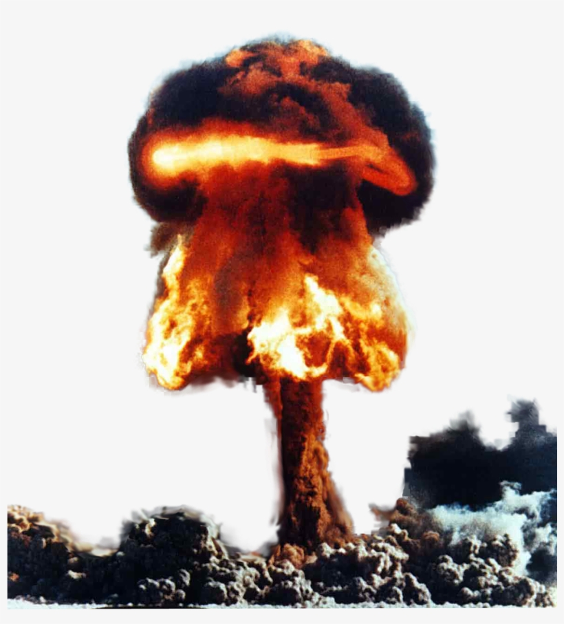 Explosão Nuclear - War For Water In Future, transparent png #4011696